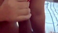 Naughty wife confesses while husband listens