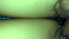 thin girl arrives in her uniform with nothing on underneath and i cant resist