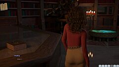 Lust Academy 367 Features Fat Curvy Babe In Cute Outfit During 3D Scene