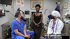 Rina Arems Spreads Hairless Pussy For Missionary Fuck And Cum Blast Backstage