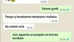 My latina girlfriend tries the cum and loves it on web chat 😍