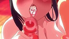 Komi San's Tempting Blowjob With Big Tits And Monster Cock