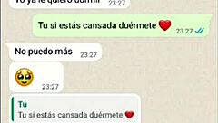 My latina girlfriend tries the cum and loves it on web chat 😍