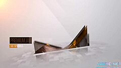 This pierced blonde babe is pounding a hunk's big cock so hard