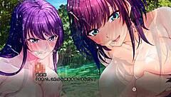 nureru kotou shizuku mio threesome group