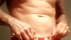 wtfafterlockup update 3 - vid 20240911 152039 - sep 14 2024, tattooed guy with blue eyes masturbates solo