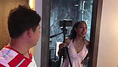 Innocent big-ass Latina falls for fake casting scam