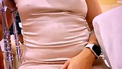 Casual Wife Shows Off at Wedding