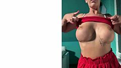 Turn around and leave your thighs uncovered for today's punishment