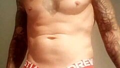 wtfafterlockup update 3 - vid 20240911 152039 - sep 14 2024, tattooed guy with blue eyes masturbates solo