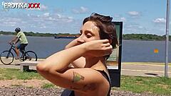 Will Sadira's Pretty Face Handle Monster Cock Facial?