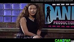 Teen Brunette's Tits Fucked Hard in Intense Session