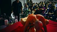 sex coaching on stage with pamela and jesus! watch them get wild 😈