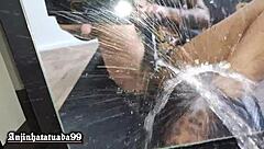 Anjinhatatuada99 Provokes You To Jerk Off In The Mirror Until You Cum Hard