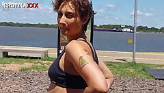 Will Sadira's Pretty Face Handle Monster Cock Facial?