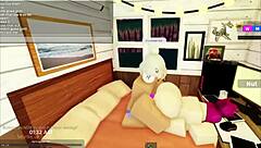 Hot girlfriend strips naked after breakfast, then we fuck