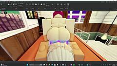 Hot girlfriend strips naked after breakfast, then we fuck