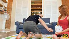 레즈 핥기 놀이 빨간머리랑 야해져