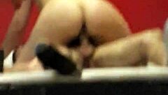 No motel for pretty brunette