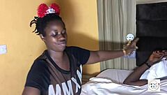 A sexy spirit appeared in my room for sex, her tits were huge.