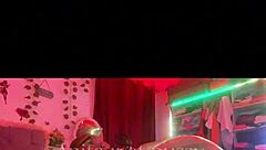 Two DILDOS STRETCH MY BOTH HOLES in lingerie. Clothes ripped, dripping wet.