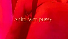 Two DILDOS STRETCH MY BOTH HOLES in lingerie. Clothes ripped, dripping wet.