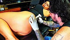 vloog essa morena deixou o tatuador maluco