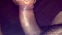 intense blowjob from my latina housewife wife