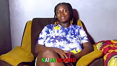 naija olosho sarah spreads wide for wet pussylicking