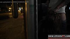 Teen couple films their smokey-eyed kiss, breaking into hardcore domination.