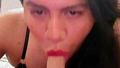 i suck my dildo solo