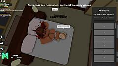 A white girl enjoys a rough encounter with a white partner.