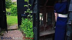 i give my patient an oily handjob with cum swallow