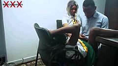 students teach head teacher doggystyle fucking