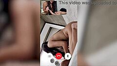 Latina Homemade Anal with Toys and Gaping