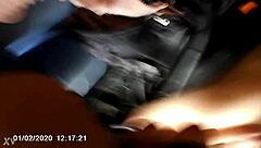 Homeless Woman Gives Intense Blowjob In The Car While Driving