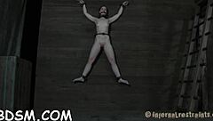 taming a naughty gagged playgirl in bondage