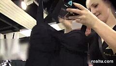 Cewek Ceko Cantik 18+ Disodori di Mall, Lalu Ditancap Keras dalam POV oleh Kontol Monster!