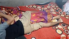 Watch red saree wife getting fucked doggystyle