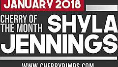 shyla pulls out her vibrator for some solo masturbation in lingerie