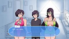 Tuve un trío con las cachorras felices en la nieve, tetas grandes por todos lados