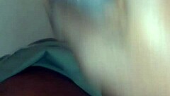 Big black dick cums hard during masturbation