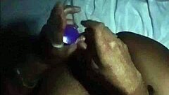 he doesnt want to get caught playing with his ass