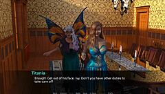 Reluctant archon gets her tits fucked hard in part 14.