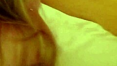 Oh man, fucking my friend with big tits and squirting while husband waits outside 😏🏠