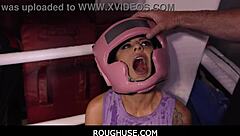 Gia Dibella says, 'Stepbrother, just take what you want from my pussy roughly.' Krystal Davis agrees