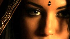 Beautiful indian undresses and dances seductively