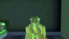 Roblox condo 2 features a fat latina chubby character in the game setting