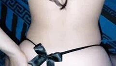 Amateur Latina Prostitute's Horny Home Anal Sex