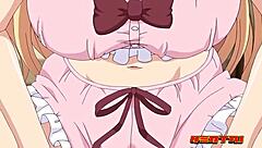 Big tit step sister turns 18yo and gets fucked for the first time in horny hentai anime.